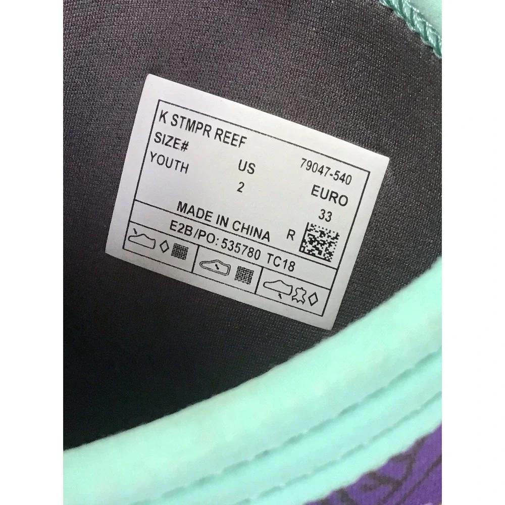 Bogs Purple Winter Snow Boots Youth Girls Size 2 Stomper Reef EUR 33